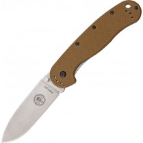 obrázek ESEE Avispa Framelock Brown D2 BRK1302CB