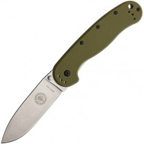 obrázek ESEE Avispa Framelock Green D2 BRK1302OD